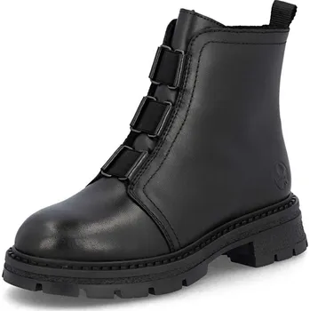 Dámská obuv Dámská kotníková obuv RIEKER Z9857-00 černá W5 37