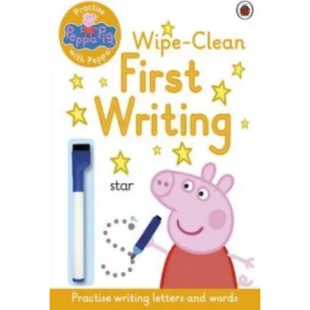 Cizojazyčná kniha Peppa Pig: Practise with Peppa: Wipe-Clean First Writing (Peppa Pig)(Brožovaná)
