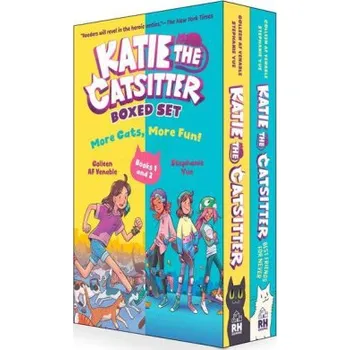 Cizojazyčná kniha Katie the Catsitter: More Cats, More Fun! Boxed Set (Books 1 and 2) (Stephanie Yue)(Brožovaná)