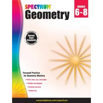 Cizojazyčná kniha Spectrum Geometry Grades 6-8 (Spectrum)(Brožovaná)