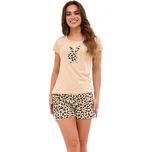 Dámské pyžamo CORNETTE 628/466 BUNNIES 3 hnědá XXL 0