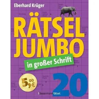 Rätseljumbo in großer Schrift 20 - Krüger, Eberhard