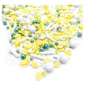 Jedlá dekorace na dort Zdobení citron 90g - Happy Sprinkles