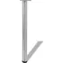 Stolová podnož Stolové nohy s nastavitelnou výškou 710 mm 4 ks, stříbrné