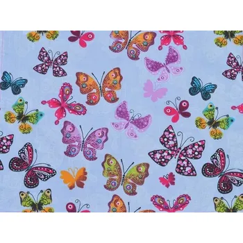 Papírový ubrousek Šatoli.cz Bavlněný ubrousek na svačinu Motýli