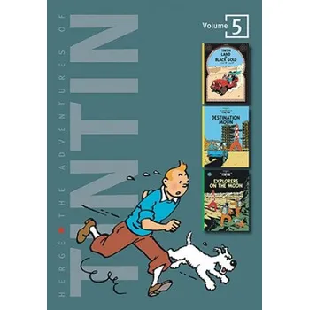 Cizí jazyk Adventures of Tintin 3 Complete Adventures in One Volume (Hergé)(Pevná)