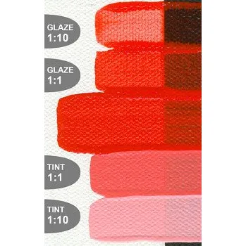 Speciální výtvarná barva Akryl Golden Fluid 30ml – 2279 Pyrrole Red Light (Akryl Golden Fluid 30ml – 2279 Pyrrole Red Light)