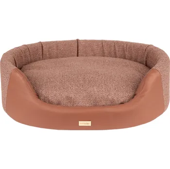 Pelíšek pro psa Pelíšek pro psa oválný MILLY ZipClean cihlová velikost S, M, L Rozměr: M - 64x55x19 cm
