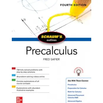 Cizojazyčná kniha Schaum's Outline of Precalculus, Fourth Edition (Fred Safier)(Brožovaná)