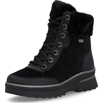 Dámské kozačky Rieker Dámská kotníková obuv REMONTE D2B75-02 černá W5 37