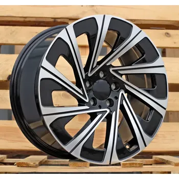 Alu kolo Alu kola Racing Line H3141F, 19x8.5 5x112 ET35.5, černá + leštění (zátěžová) vhodné pro Mercedes CLS (do 2017), Mercedes E W214 (od 2024)