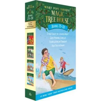 Cizojazyčná kniha Magic Tree House Books 25-28 Boxed Set (Mary Pope Osborne)(Brožovaná)