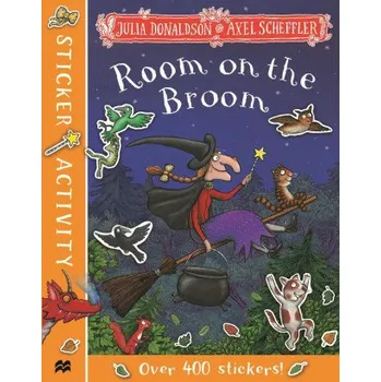 Cizojazyčná kniha Room on the Broom Sticker Book (Julia Donaldson)(Brožovaná)