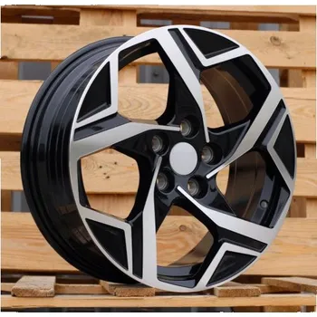 Alu kolo Alu kola Racing Line YF5700, 18x7.5 5x114.3 ET51, černá + leštění