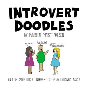 Cizojazyčná kniha Introvert Doodles (Maureen Marzi Wilson)(Pevná)