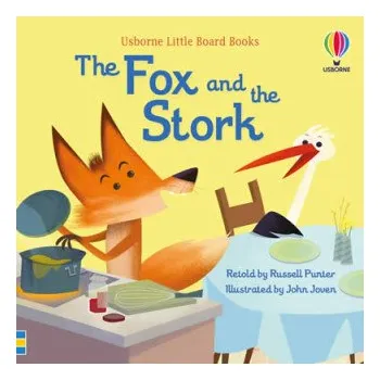 První čtění Fox and the Stork (RUSSELL PUNTER)(Leporelo)