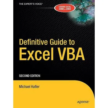 Cizojazyčná kniha Definitive Guide to Excel VBA (Michael Kofler)(Brožovaná)