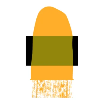 Speciální výtvarná barva Akryl Golden HB 118ml – 4640 Fluorescent Orange-Yellow (Akryl Golden HB 118ml – 4640 Fluorescent Orange-Yellow)