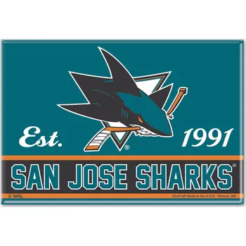 Dekorativní magnet Wincraft Magnetka na Lednici San Jose Sharks NHL