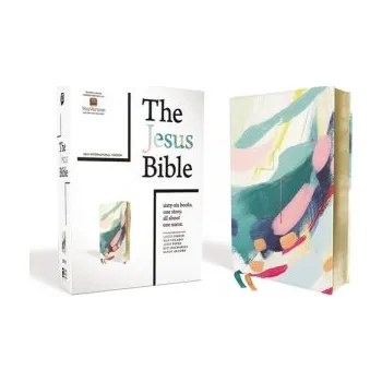 Populárně naučná literatura pro dospělé The Jesus Bible, NIV Edition, Leathersoft, Multi-Color/Teal, Comfort Print (Louie Giglio,Passion)(Kniha)