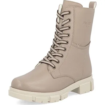 Dámské kozačky Dámská kotníková obuv RIEKER Y7116-20 béžová W5 39