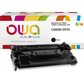 OWA Armor toner kompatibilní s CANON CRG 057H, 10000st.černá/black level managment