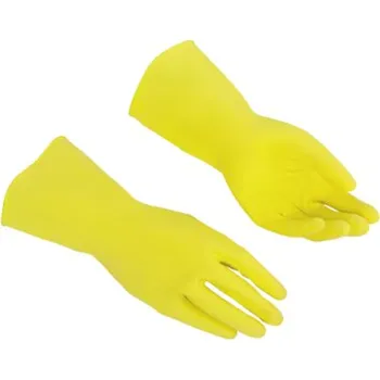 Pracovní oblečení Vileda Professional VILEDA - latexové rukavice MultiPurpose - žluté, S - 1 ks 174369