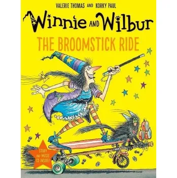 Učebnice Winnie and Wilbur: The Broomstick Ride with audio CD (Valerie Thomas)(Pevná)