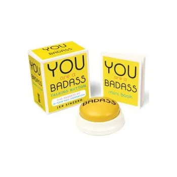 Cizojazyčná kniha You Are a Badass Talking Button (Jen Sincero)(Brožovaná)