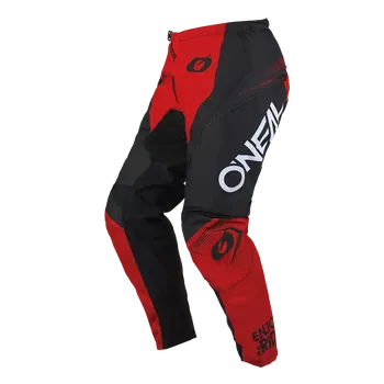 Moto kalhoty Motokrosové MX Kalhoty O'Neal ELEMENT Pants RACEWEAR black/red 2025 - 28, 32, 34, 40