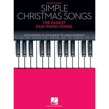 Simple Christmas Songs: The Easiest Easy Piano Songs (Hal Leonard Corp)(Brožovaná)