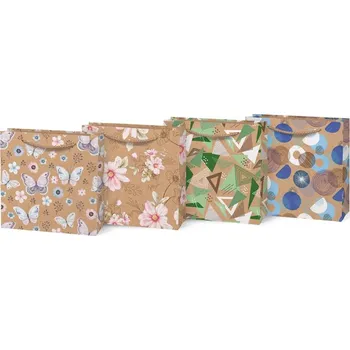 Dárková taška MFP taška dárková SX KRAFT mix č. 2 170x170x60 5252895