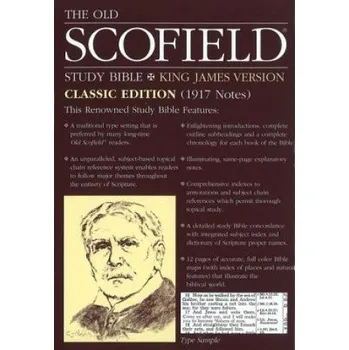 Cizí jazyk Old Scofield (R) Study Bible, KJV, Classic Edition - Bonded Leather, Navy, Thumb Indexed (Oxford University Press)(Pevná)