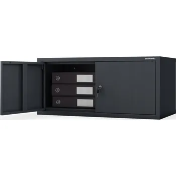 Šatní skříň Jan Nowak Kovová nástavba na šatní skříň Jan Compact 175, antracitová