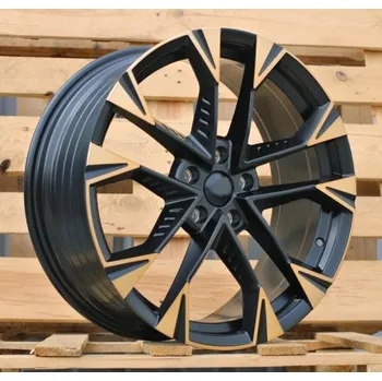 Alu kolo Alu kola Racing Line YF1150, 18x8 5x112 ET40, černá matná + měděná barva leštění