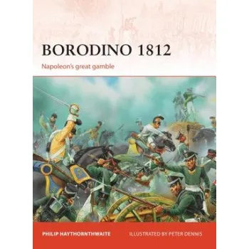 Cizojazyčná kniha Borodino 1812 (Philip Haythornthwaite)(Brožovaná)