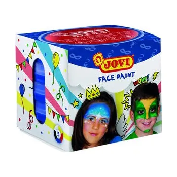 Speciální výtvarná barva JOVI obličejové barvy 5x 20ml polštáře