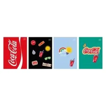 Set školních potřeb Zeszyt do słówek A6/32K Mat+UV Coca Cola (10szt)