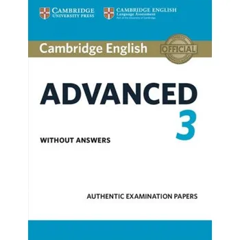 Anglický jazyk Cambridge English Advanced 3 Student's Book without Answers (Brožovaná)