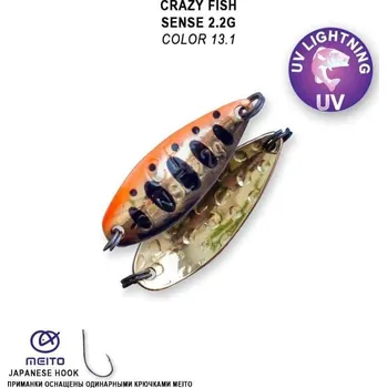 Plandavka Crazy Fish Sense 28mm 2,2g color 13,1
