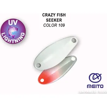 Umělá nástraha Plandavka Crazy Fish Seeker 29mm 2g color 109