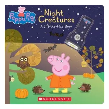 Kniha Night Creatures: A Lift-The-Flap Book (Peppa Pig) (Eone)(Leporelo)