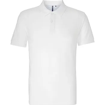 Pánské tričko Asquith &amp; Fox Pánské polo triko AQ010 White 4XL