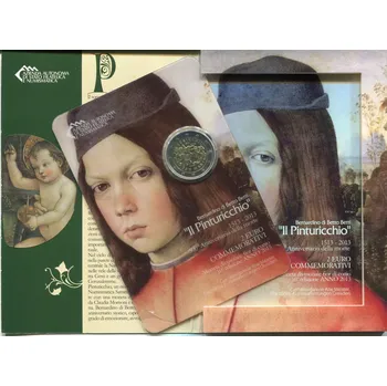 (2018) - 2 € - San Marino - Gian L. Bernini - mincovní karta (UNC)