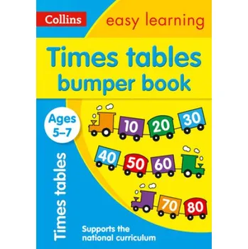 Učebnice Times Tables Bumper Book Ages 5-7 (Collins Easy Learning)(Brožovaná)