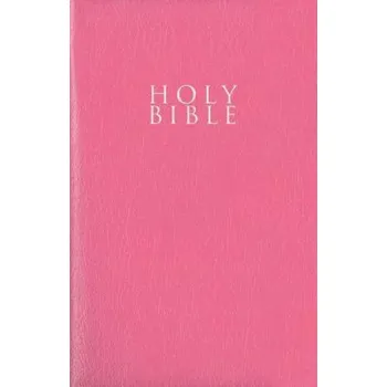 NIV, Gift and Award Bible, Leather-Look, Pink, Red Letter, Comfort Print (Zondervan)(Brožovaná)
