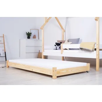 Postel Výsuvná přistýlka Vario s pěnovou matrací - přírodní