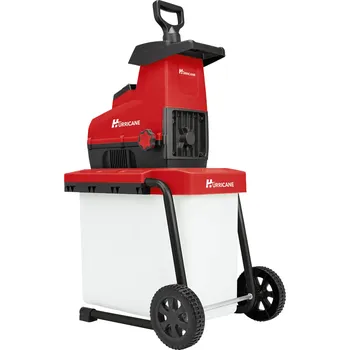 Drtič větví Hurricane Elektrický drtič zahradního odpadu HLH-S-28FB, 2800 W, max. průměr větve: 4,4 cm 3904419915