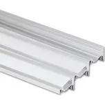 MCLED PROFIL AL PŘIS. ROHOVÝ RN 19X15MM VČ. MLÉČNÉHO DIFUZORU 1M ML-761.092.02.1