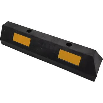 Dopravní značení Gumový modulární parkovací doraz délka 122 cm, šířka 14,5 cm, výška 12 cm